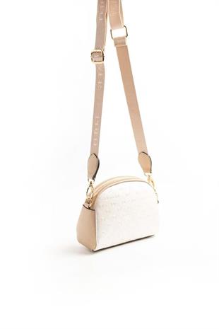 Silver & Polo SP1144 Kadın Çapraz Çanta Logolu Sedef-S.Nut