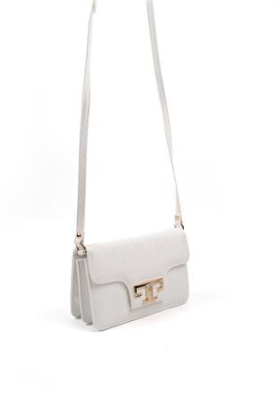 Silver & Polo Beyaz SP1170 Kadın Çapraz Çanta