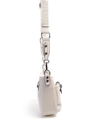 Silver & Polo Beyaz SP1160 Kadın Çapraz Çanta