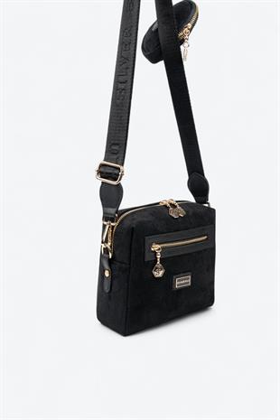 Silver & Polo SP1038 Kadın Çapraz Çanta Siyah