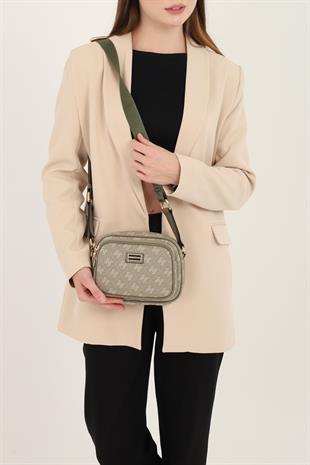 Silver & Polo Yeşil SP1111 Kadın Çapraz Çanta