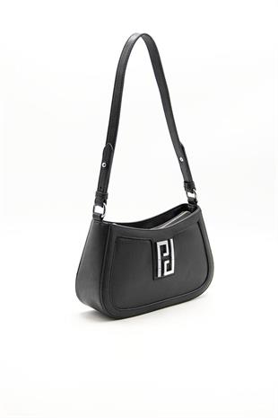 Silver & Polo SP1132 Kadın Çapraz Çanta Düz Siyah