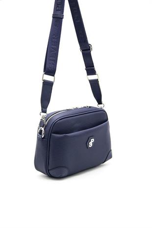 Silver & Polo SP1094 Kadın Çapraz Çanta Petek Lacivert