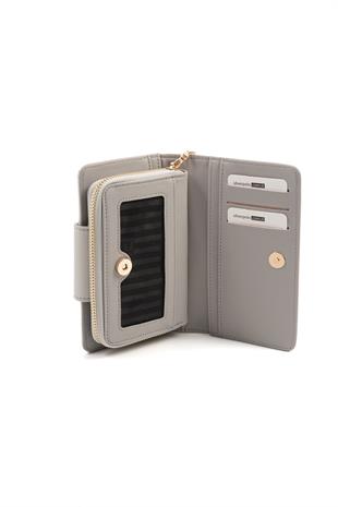Silver & Polo Beyaz - A.gri SP1202 Kadın Cüzdan & Kartlık