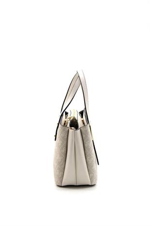 Silver & Polo SP1021 Kadın El Çantası Monogram Taş-Kemik