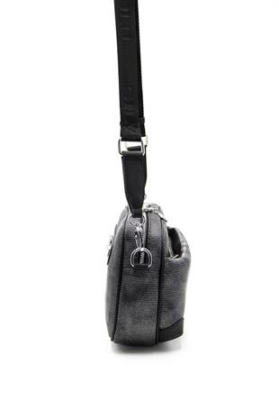 Silver & Polo SP1094 Kadın Çapraz Çanta Petek M.Gümüş-Siyah