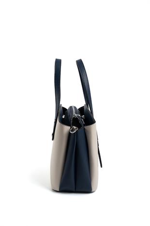 Silver & Polo Bej - Laci SP1021 Kadın El Çantası