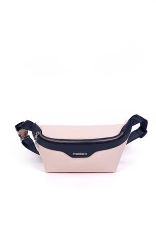 Silver & Polo Bej - Laci SP1192 Kadın Bel Çantası