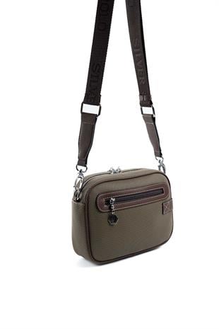 Silver & Polo L.Haki - Kahve SP1256 Kadın Çapraz Çanta