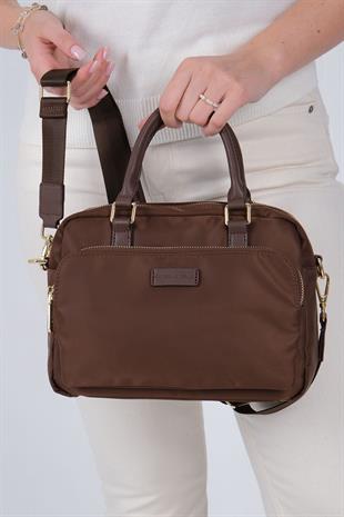 1217 Kadın El Çantası  Kahve