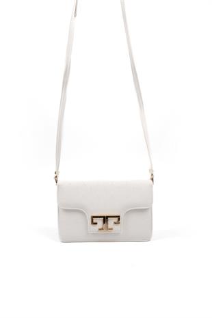 Silver & Polo Beyaz SP1170 Kadın Çapraz Çanta