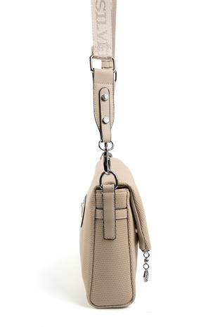 Silver & Polo Kum Bej SP963 Kadın Çapraz Çanta