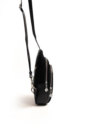 Silver & Polo Siyah SP959 Kadın Vücut Çantası