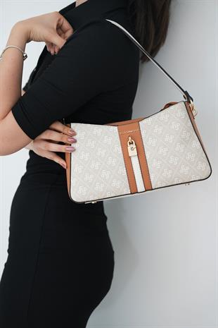 Silver & Polo Taş - Kemik SP1102 Kadın Omuz Çantası