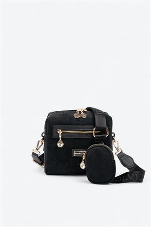 Silver & Polo SP1038 Kadın Çapraz Çanta Siyah