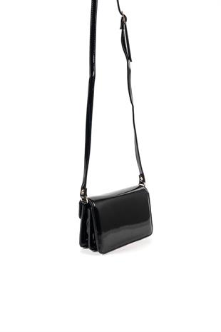 Silver & Polo SP1170 Kadın Çapraz Çanta Soft Rugan Siyah