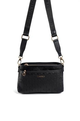 Silver & Polo Siyah SP1184 Kadın Çapraz Çanta