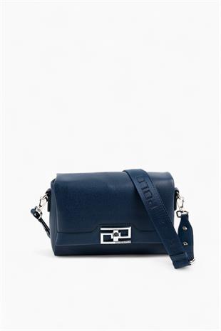 Silver & Polo SP1257 Kadın Çapraz Çanta Düz Lacivert