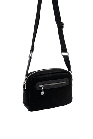 Silver & Polo SP1201 Kadın Çapraz Çanta Fashion Siyah-Siyah