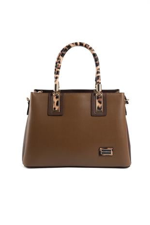 Silver & Polo Leopar Bizon SP1000 Kadın El Çantası