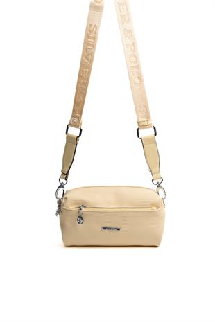 Silver & Polo Sarı SP1142 Kadın Çapraz Çanta