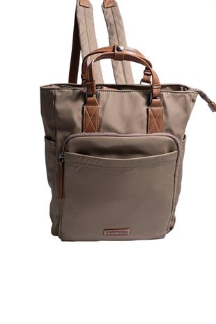 Silver & Polo SP1226 Kadın El Çantası Saten Vizon-Taba