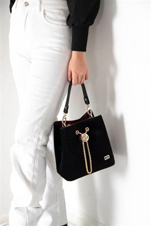 Silver & Polo SP967 Kadın Çapraz Çanta Fashion Siyah