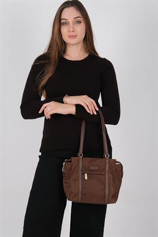 1215 Kadın Omuz Çantası  Kahve