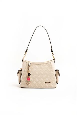 Silver & Polo Taş - Kemik SP1183 Kadın Omuz Çantası