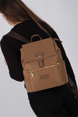 Silver & Polo SP1210 Kadın Sırt Çantası  Tütün-Kahve