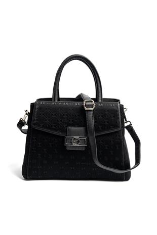 Silver & Polo SP1264 Kadın El Çantası Fashion Siyah-Siyah
