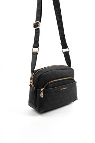 Silver & Polo Siyah SP1201 Kadın Çapraz Çanta