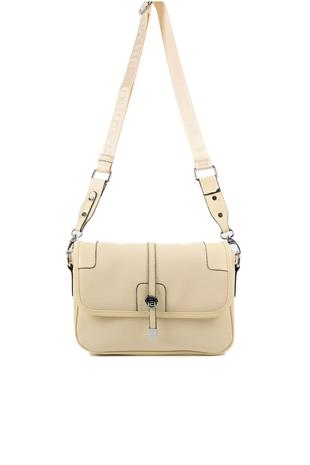 Silver & Polo Sarı SP1182 Kadın Çapraz Çanta