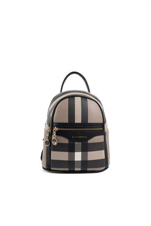 Silver & Polo Kahve - Siyah SP983 Kadın Sırt Çantası