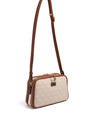 Silver & Polo Taş - Taba SP899 Kadın Çapraz Çanta