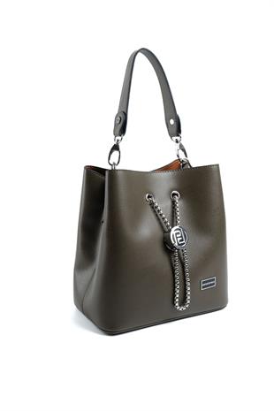 Silver & Polo Haki SP967 Kadın Çapraz Çanta
