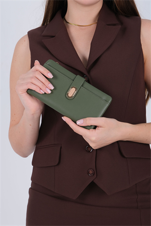 Silver & Polo SP1198 Cüzdan & Kartlık  Yeşil