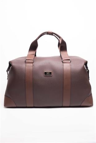 Silver & Polo SP873 Kadın Seyahat Çantası Belina Kahve