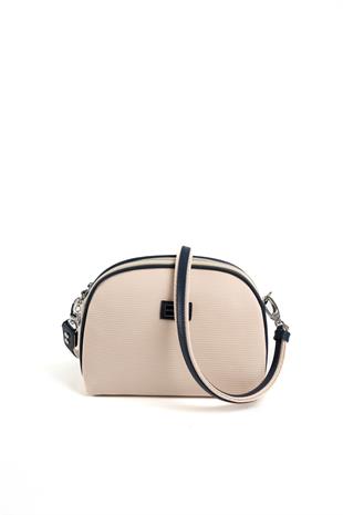 Silver & Polo Bej - Laci SP765 Kadın Çapraz Çanta