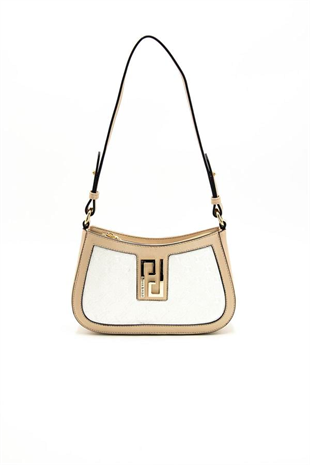 Silver & Polo SP1132 Kadın Çapraz Çanta Logolu Sedef-S.Nut