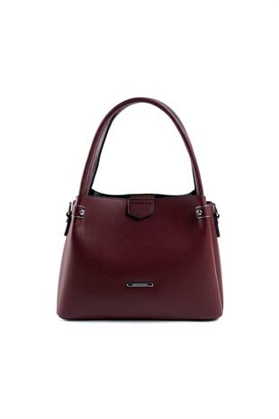 Silver & Polo Bordo SP1254 Kadın El Çantası