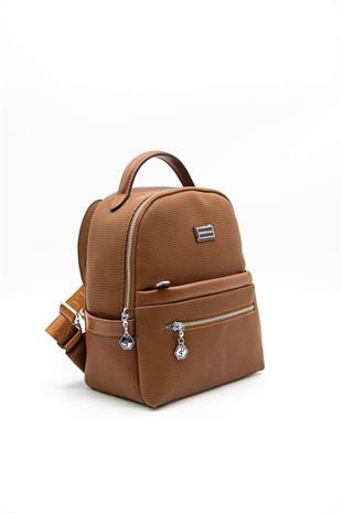 Silver & Polo SP1061 Kadın Sırt Çantası Petek Taba