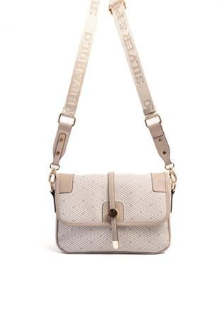 Silver & Polo Bej - Kum SP1182 Kadın Çapraz Çanta
