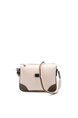 Silver & Polo Bej - Kahve SP784 Kadın Çanta Modelleri>Çapraz Çanta