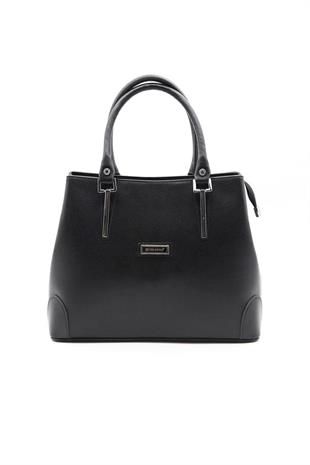 Silver & Polo SP667 Kadın El Çantası Düz Siyah-Siyah