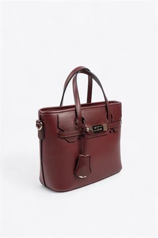 Silver & Polo SP1185 Kadın El Çantası Bordo