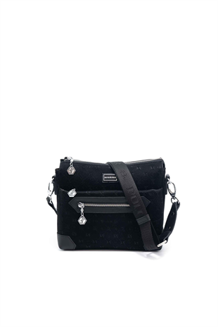 Silver Polo SP1110 Kadın Çapraz Çanta Fashion Siyah-Siyah