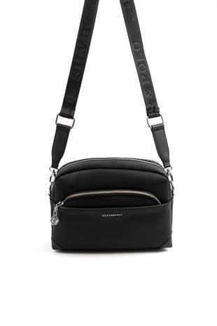 Silver & Polo Siyah SP1201 Kadın Çapraz Çanta