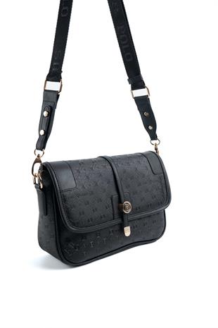 Silver & Polo Siyah SP1182 Kadın Çapraz Çanta