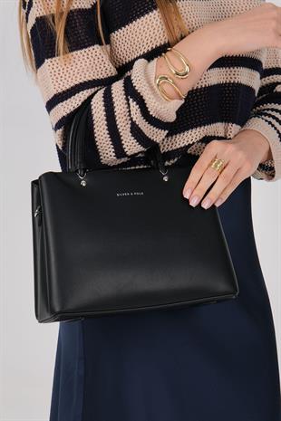 Silver & Polo SP1236 Kadın El Çantası  Siyah